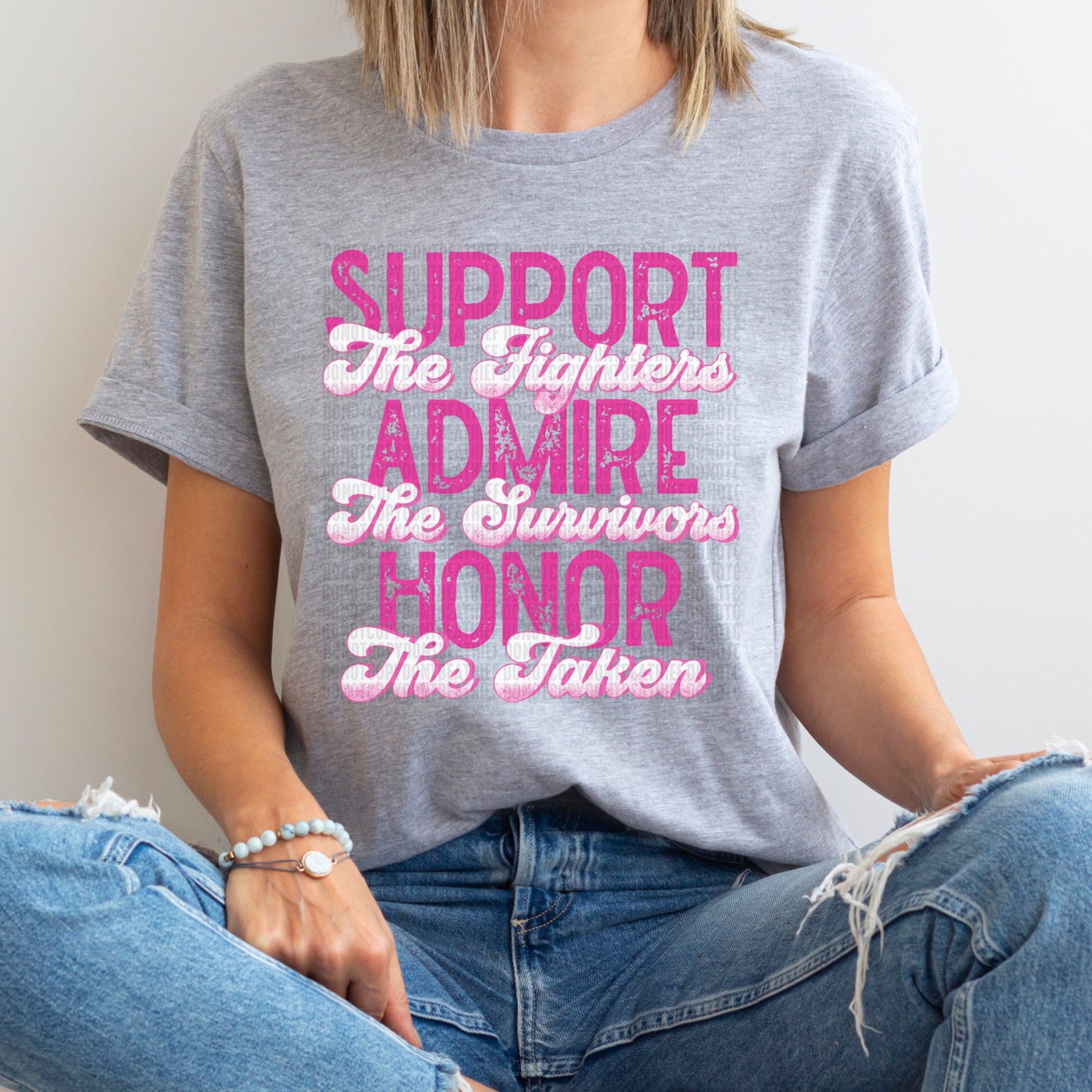 Support, Admire, Honor(Pink)