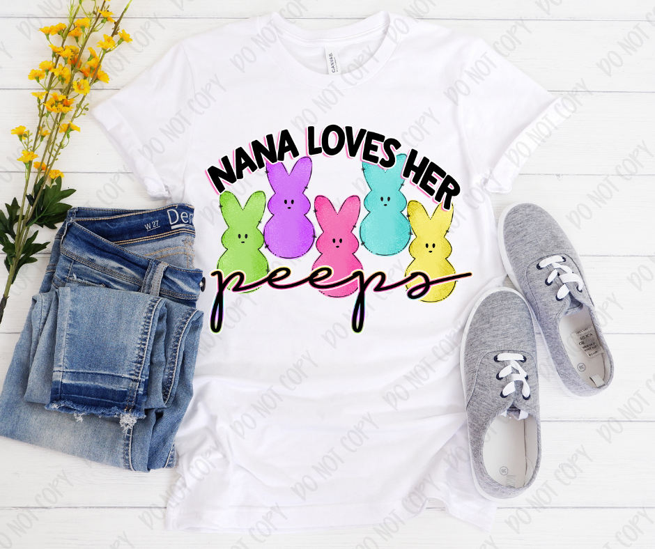 Nana loves her peeps