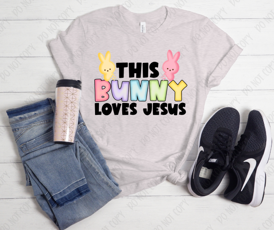 This bunny loves Jesus