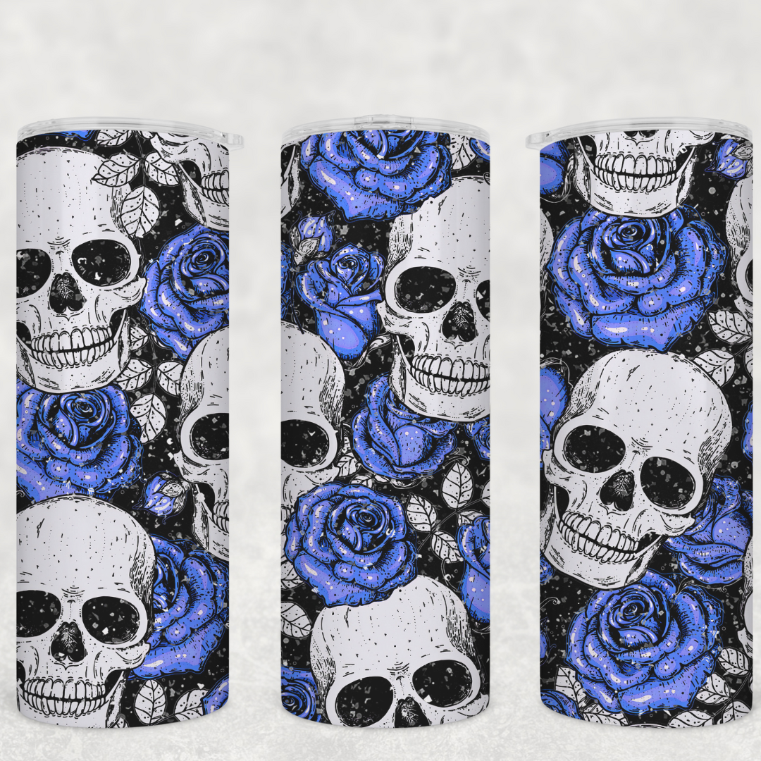 Skellies and blue roses